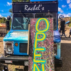 Open Food Truck sign