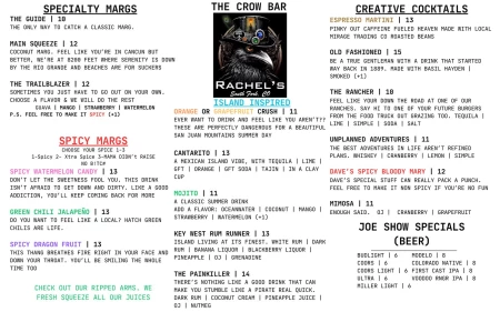 rachels crowbarmenu